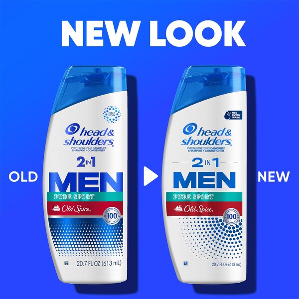 Head & Shoulders Men Old Spice Pure Sport 2-in-1 Dandruff Shampoo & Conditioner