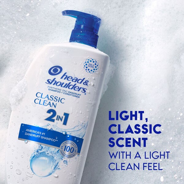 Head & Shoulders Classic Clean 2-in-1 Dandruff Shampoo & Conditioner
