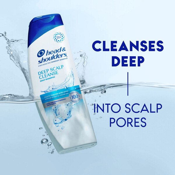 Head & Shoulders Deep Scalp Cleanse 2-in-1 Anti-Dandruff Shampoo & Conditioner, 12.5 OZ