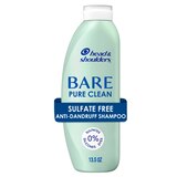 Head & Shoulders Bare Anti-Dandruff Shampoo, Pure Clean, 13.5 OZ, thumbnail image