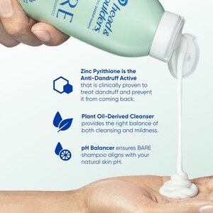 Head & Shoulder's Bare Anti-Dandruff Pure Clean Shampoo, 13.5 OZ