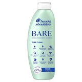 Head & Shoulders Bare Anti-Dandruff Shampoo, Pure Clean, 13.5 OZ, thumbnail image