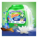 Gain Flings + Ultra Oxi Laundry Detergent Pacs, Waterfall Delight, 42 ct, thumbnail image