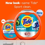 Tide+ Power Pods Sport Laundry Detergent XL Pacs, Active Fresh Scent, 25 ct, thumbnail image