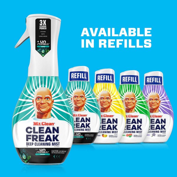 Mr. Clean Clean Freak Multi-Purpose Cleaner Unstopables Fresh Scent, 16 oz