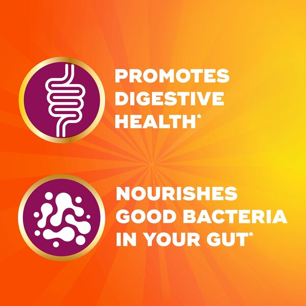 Metamucil Daily Fiber Gummies, Orange Flavored, 105 CT