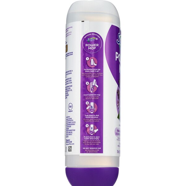 Swiffer PowerMop 2-Pack Cleaning Solution Refill, Lavender Scent, 25.3 oz each
