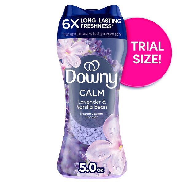 Downy Infusions In-Wash Scent Booster Beads, Calm Lavender & Vanilla Bean, 5 oz
