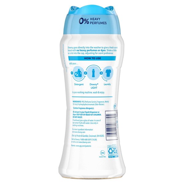 Downy Light Scent In-Wash Scent Booster Beads, 13.4 oz