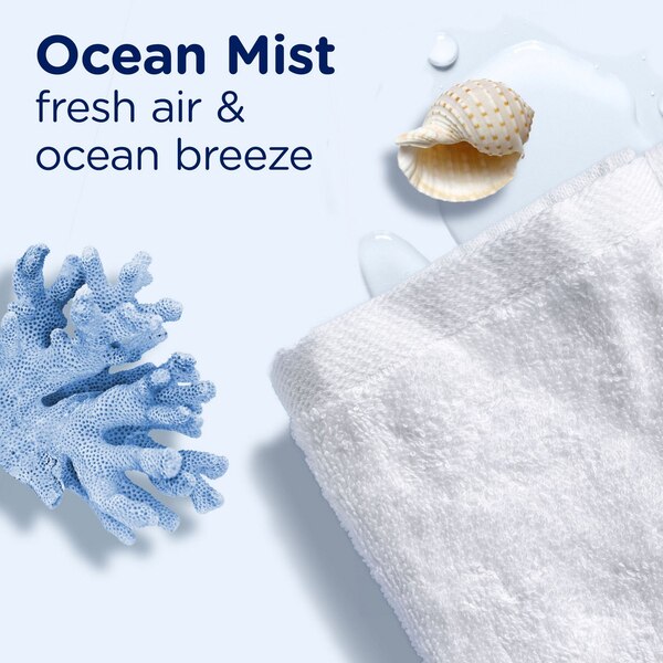Downy Light In-Wash Laundry Scent Booster Beads, Ocean Mist Scent, 24 oz