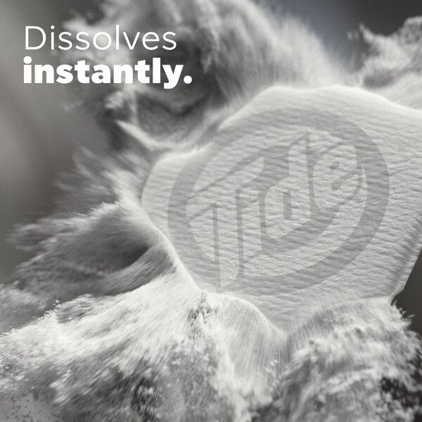 Tide Evo Fiber Tile Laundry Detergent, Spring Blast Scent, 44 ct