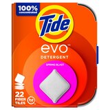 Tide EVO Detergent Fiber Tiles, Spring Blast, 22 Loads, thumbnail image