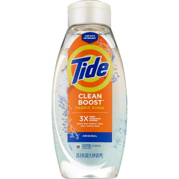 Tide Clean Boost Fabric Rinse, Original Scent, 25.5 oz