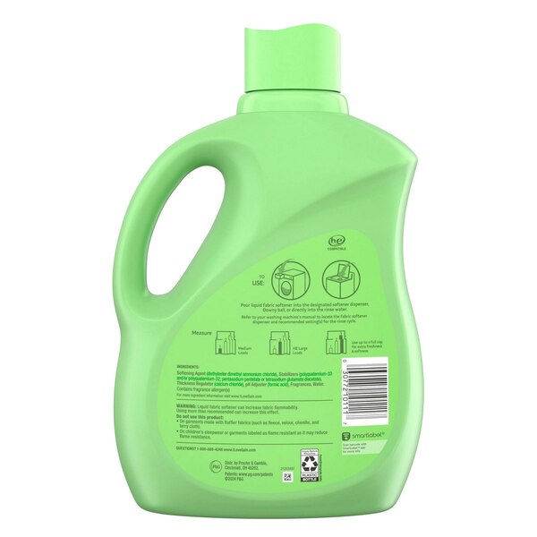Gain + Odor Defense Liquid Fabric Softener, Super Fresh Blast Scent, 100 oz