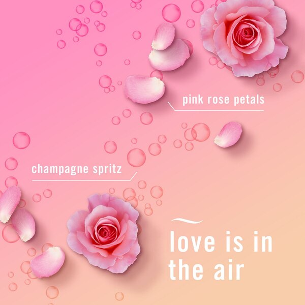 Febreze Romance & Desire Air Mist, Pink Rose Petals & Champagne Spritz, 8.8 oz
