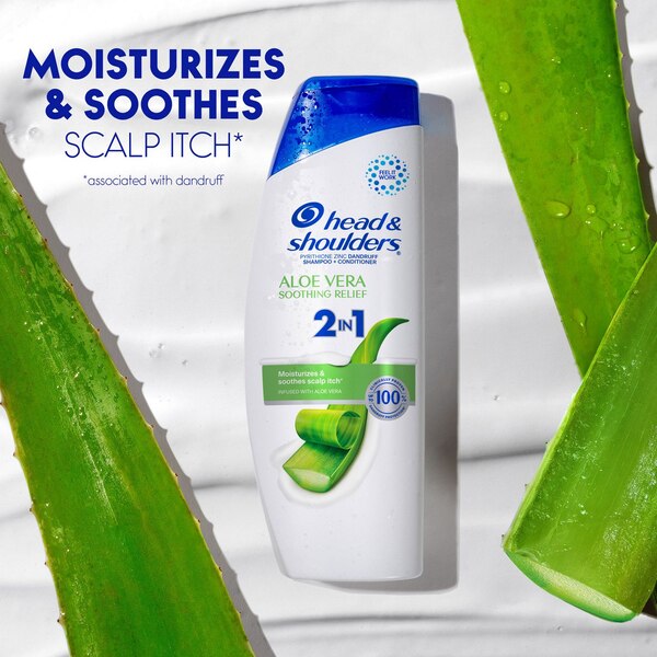 H&S Aloe Vera Soothing Relief 2-in-1 Shampoo & Conditioner, 12.5 OZ