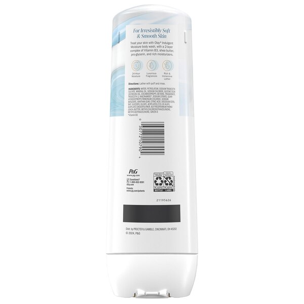 Olay Indulgent Moisture Body Wash with B3, Guava & Coconut, 20 OZ