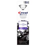 Crest 3D White Whitening Therapy Charcoal Deep Clean Toothpaste, Large Size, Invigorating Mint, 4.6 OZ, thumbnail image
