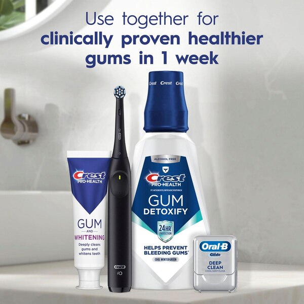 Crest Pro Health Gum Detoxify Toothpaste, Gentle Whitening, 4.8 OZ