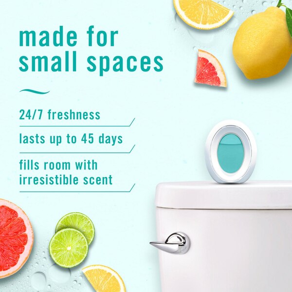 Febreze Small Spaces Air Freshener, Citrus Breeze Scent, 7.5 ml