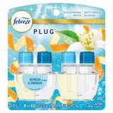 Febreze PLUG Air Freshener Scented Oil Refill, Refresh & Energize Scent, 2 ct, thumbnail image