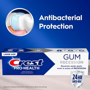 Crest Pro-Health Gum Rescue Recession Toothpaste, Soothing Cleanse, 4.6 OZ