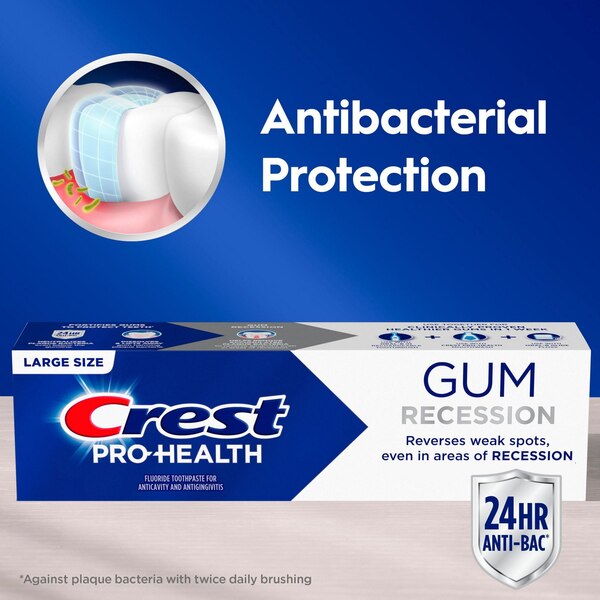 Crest Pro-Health Gum Rescue Recession Toothpaste, Soothing Cleanse, 4.6 OZ