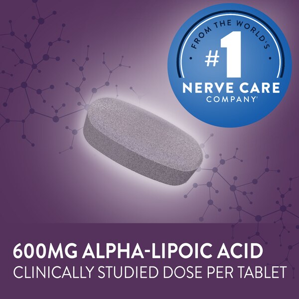 Nervive Nerve Relief PM with Alpha Lipoic Acid, 30 CT