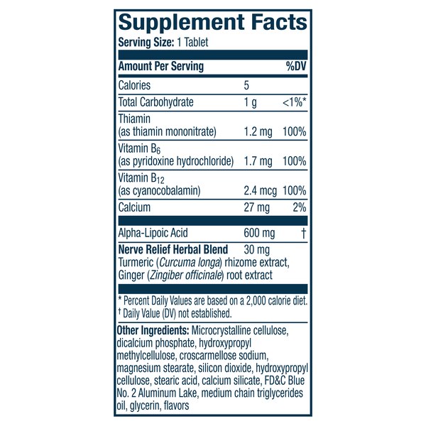 Nervive Nerve Relief with Alpha Lipoic Acid, 30 CT