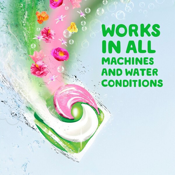 Gain Super Flings Laundry Detergent Pacs, Happy Hibiscus Hula Scent, 25 ct