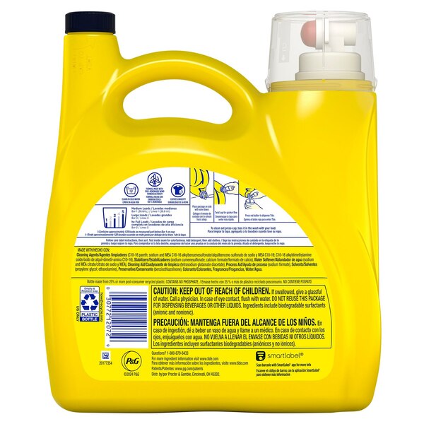 Tide Simply All-In-One HE Liquid Laundry Detergent, Daybreak Fresh, 128 Loads, 168 oz