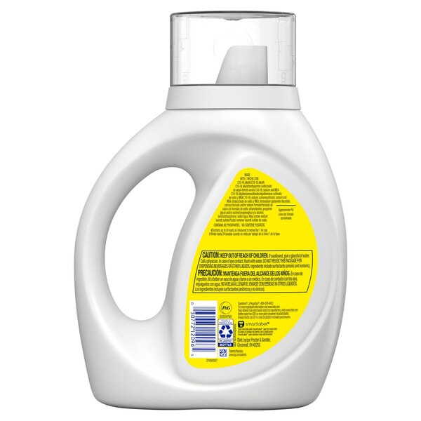 Tide Simply Free & Sensitive Liquid Laundry Detergent, Unscented, 32 oz