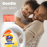 Tide Simply Free & Sensitive Liquid Laundry Detergent, Unscented, 32 oz, thumbnail image