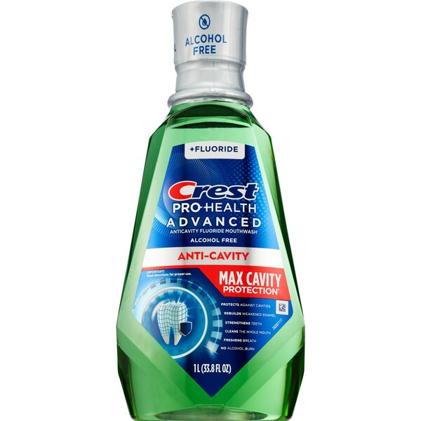 Crest Pro-Health Advanced Anti-Cavity Fluoride Mouthwash,  33.8 OZ