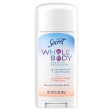 Secret Whole Body Deodorant Stick, Peach & Vanilla, 2.4 OZ, thumbnail image 1 of 11