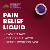 Vicks PainQuil PM Pain Relieving Liquid and Sleep Aid, Midnight Cherry, 12 OZ, thumbnail image