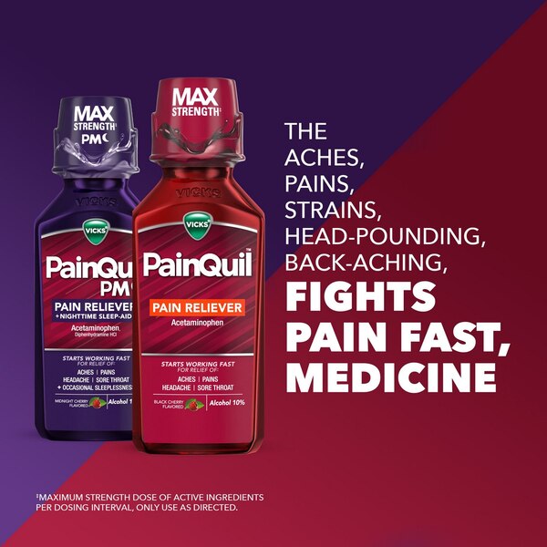 Vicks PainQuil Day/Night Acetaminophen Combo Pack, 24 OZ