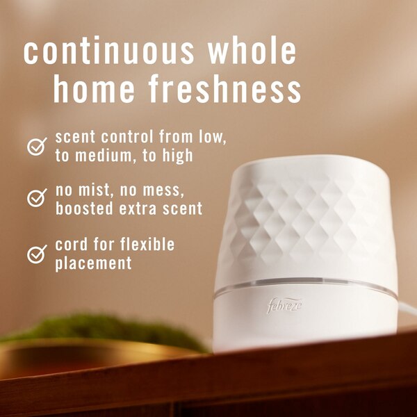 Febreze PLUG Scent Booster Oil Warmer (Scent Oil Not Included)