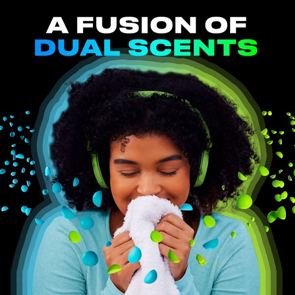 Downy Unstopables Fusions Scent Duos Laundry Scent Booster Beads, Twilight & Jasmine Scent, 6.9 oz