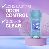 Secret Fresh Clear Gel Antiperspirant, Mountain Air, 2.6 OZ, thumbnail image