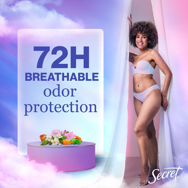 Secret Fresh Clear Gel Antiperspirant, Mountain Air, 2.6 OZ