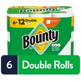 Bounty Full Sheet Paper Towels, 6 Double Rolls, thumbnail image