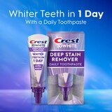 Crest 3D White Brilliance Deep Stain Remover Daily Toothpaste, Ultra White, thumbnail image