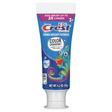 Crest Kids Advanced Fluoride Anticavity Color Changing Toothpaste, Ages 3+, Strawberry, 4.2 OZ, thumbnail image