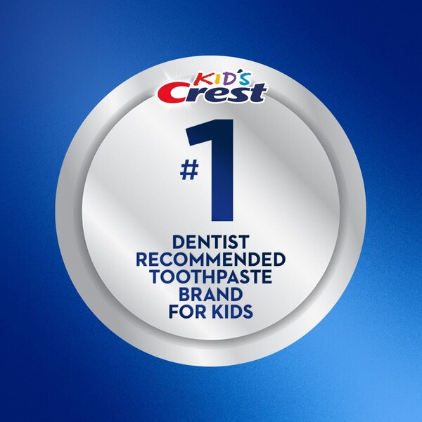 Crest Kids Advanced Fluoride Anticavity Color Changing Toothpaste, Ages 3+, Strawberry, 4.2 OZ