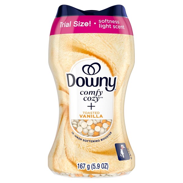 Downy Comfy Cozy In-Wash Scent Booster Beads, Toasted Vanilla, 5.9 oz