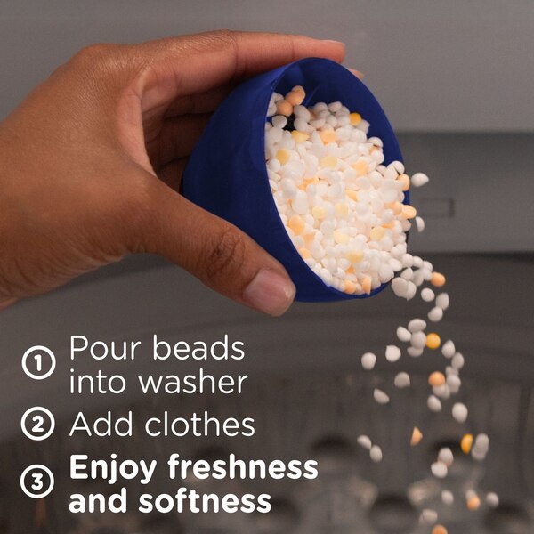 Downy Comfy Cozy In-Wash Scent Booster Beads, Toasted Vanilla, 5.9 oz
