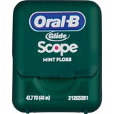 Oral-B Glide Floss, Scope Mint, 43.7 YD, 2 CT, thumbnail image