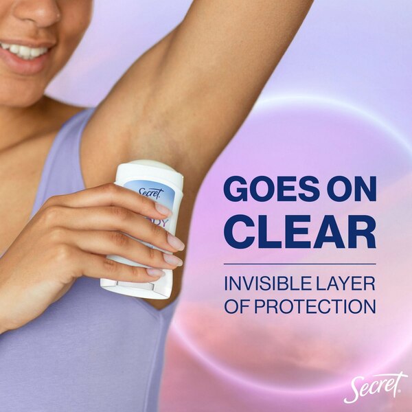 Secret Whole Body Dry Feel Deodorant Stick, Completely Clean, 2.4 OZ