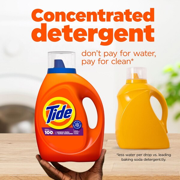 Tide Liquid Laundry Detergent, Spring Meadow Scent, 84 oz